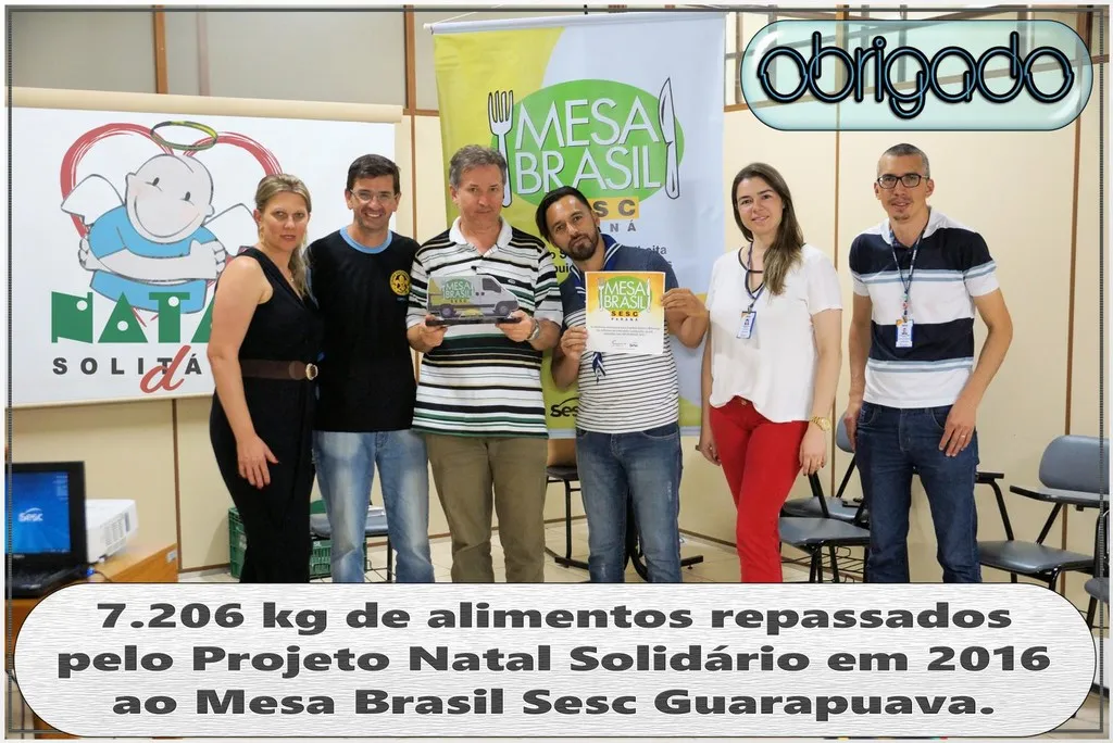 Natal Solidário & Mesa Brasil Sesc