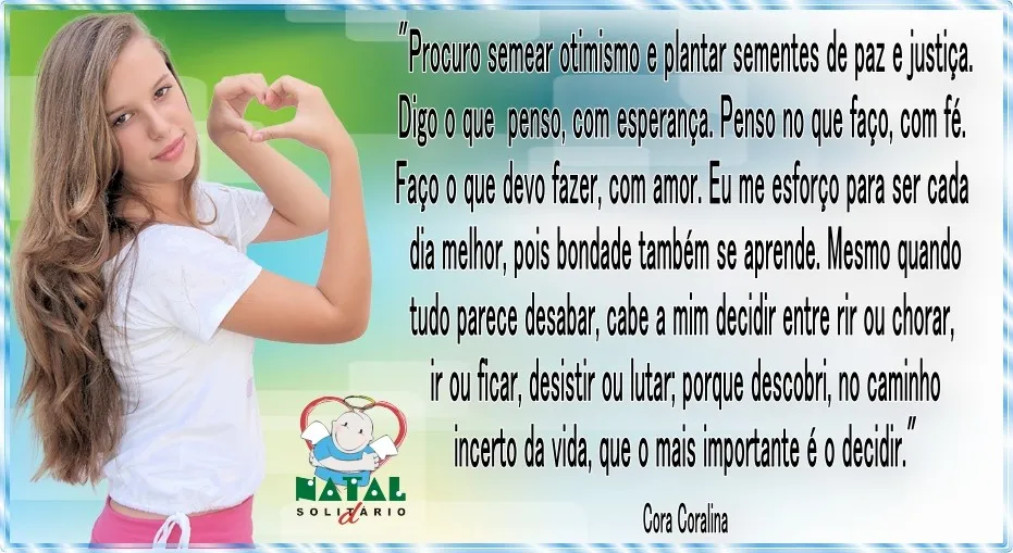 Natal Solidário Otimismo